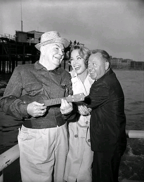 Cliff Edwards and Mickey Rooney